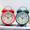 Metal bell alarm clock Students use bedside lazy people to get up Magically powerful wake up men, women and children desktop hour clock