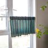 Bohemian Kitchen Curtains Farmhouse Cotton Linen Tassel Translucent Geometric Cabinet Decoration Bedroom Short Curtain