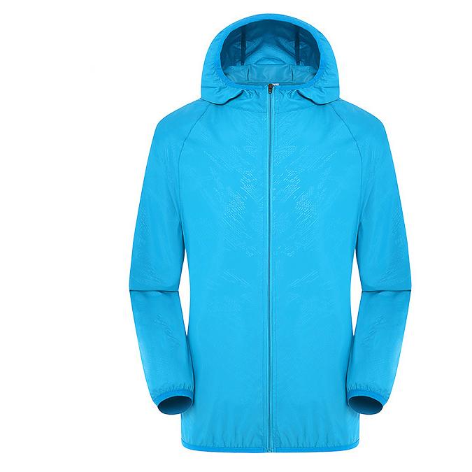 Кемпинг Водонепроницаемая Солнцезащитная Одежда Тонкая Легкая Дышащая Велосипедная Куртка Мужская Женская Быстросохнущая Спортивная Куртка Ветровка