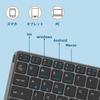 TJK Bluetooth Складная Беспроводная Совместимая с и Английская Планшетная Клавиатура с Bluetooth 64 Портативная для Работы с Совместимая с Surface Mac