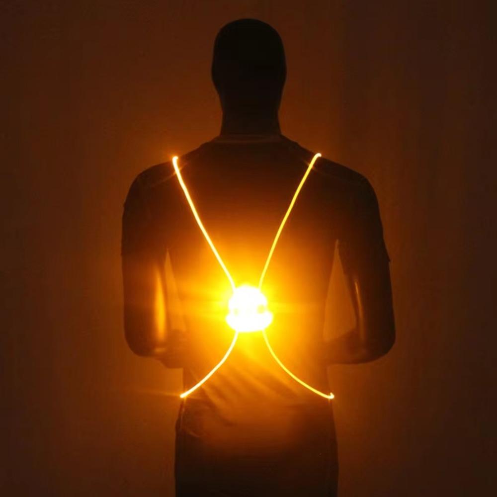 Отражение Ночной Бегущий Свет Перезаряжаемый Уличный Тренировочный Светильник Спорт на Открытом Воздухе