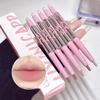 Lip Liner Pen Matte Lipstick Pen Waterproof Longlasting Lipstick Lip Contouring Non-stick Cup Lipliner Pencil Lip Makeup