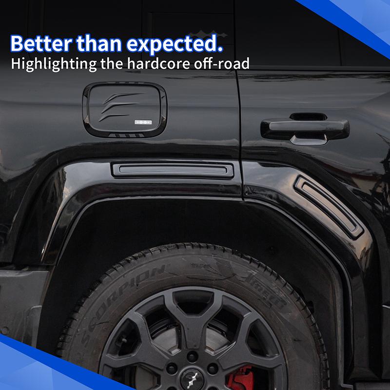 For BYD Leopard 5 2025+ Widened Wheel Eyebrow Kit Car Fender Door Wheel Eyebrow Trim Off-road Exterior Upgrade Accessories