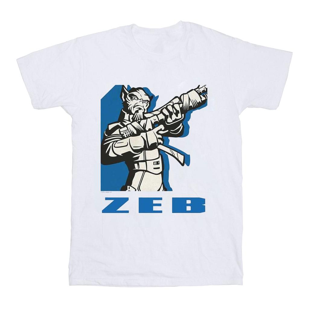 Star Wars Mens Rebels Zeb T-Shirt