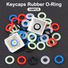 108 шт. Колпачки клавиш Резиновые уплотнительные кольца Демпферы переключателей Демпфер Звукопоглощающие Тишина Под колпачками клавиш Для механической клавиатуры