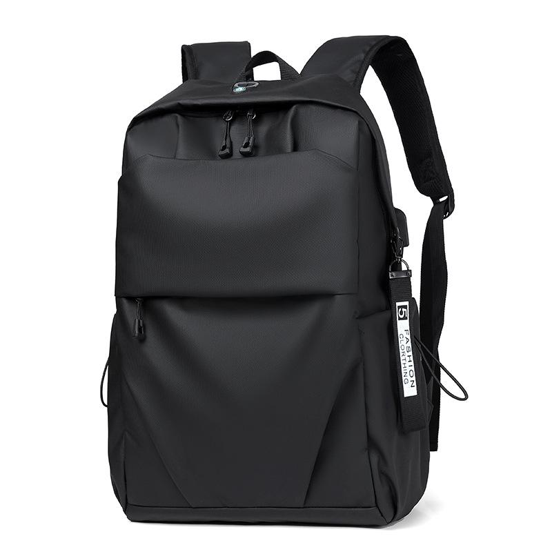 Men'S Backpack Large Capacity Charging Computer Bag Travel Bag College Student Schoolbag Men'S Bag
