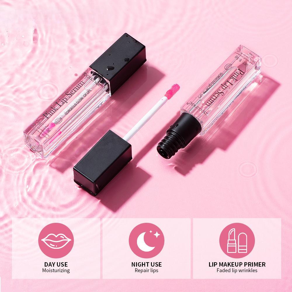 Натуральная розовая сыворотка для губ Pink Fresh Remove Dark Lips Gel Осветляющий крем-эссенция Восстанавливающий бальзам для тонких линий Осветляющий пилинг для губ