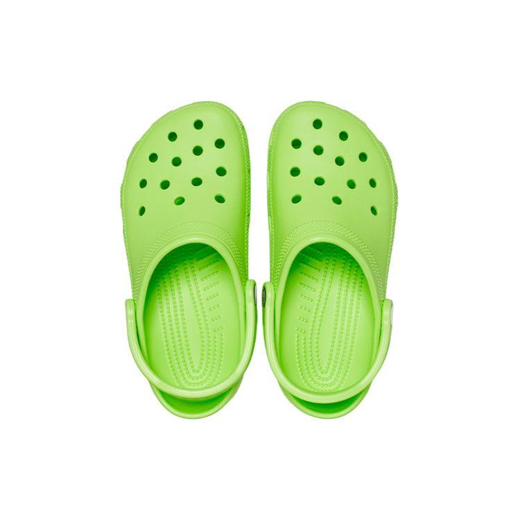 Crocs Classic Clog EVA Soft Comfortable 2cm Hole Shoes Unisex Clogs Lemon-Green 10001-3UH