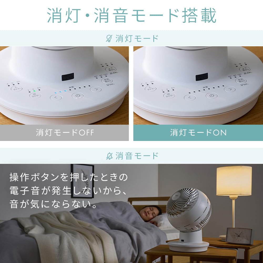 Iris Ohyama 28 Powerful Air with Remote White Circulator, Quiet, Up/Down, Left/Right Swing, Tatami, Blower, Compact, Control, AZ-SDC15TEC-W,