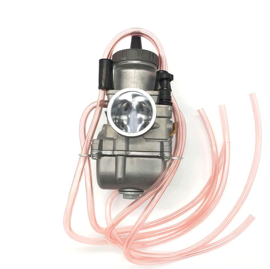 Карбюратор 38мм с ремкомплектом Для карбюратора с плоским дросселем Air Striker KTM 250 250SX 250EXC Питбайк Honda ATV TRX250R CR250 ATC250R SUZUKI LT250