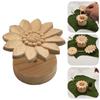 Refillable Wooden Daisy Essential Oil Diffuser DIY Fireless Aromatherapy Diffuser  Sleep Aid