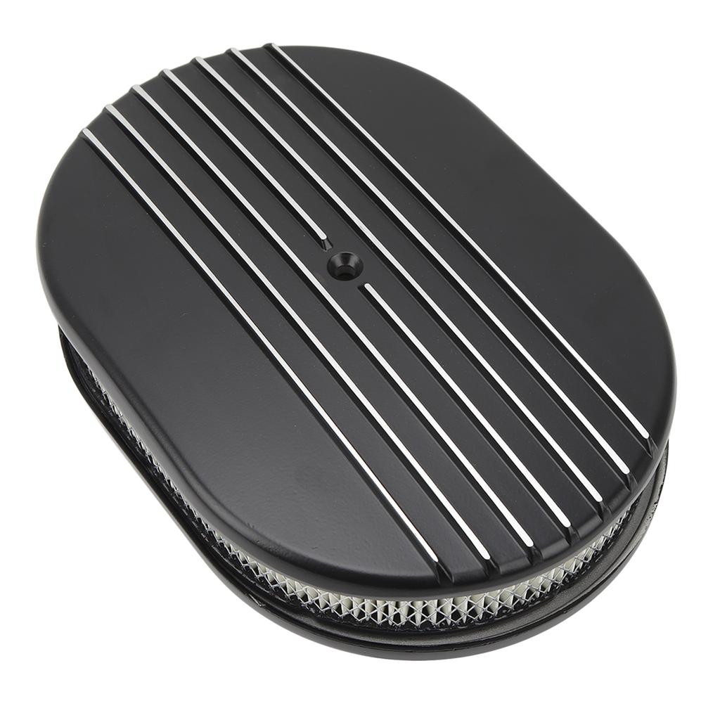 12-дюймовый фильтр воздушного фильтра овальный полуребристый сменный воздушный фильтр двигателя для Ford черный