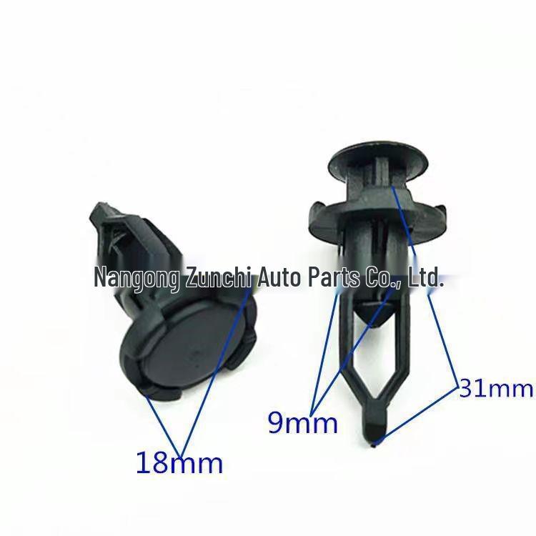 Расширенный крепежный зажим 9 мм для накладки заднего бампера Toyota