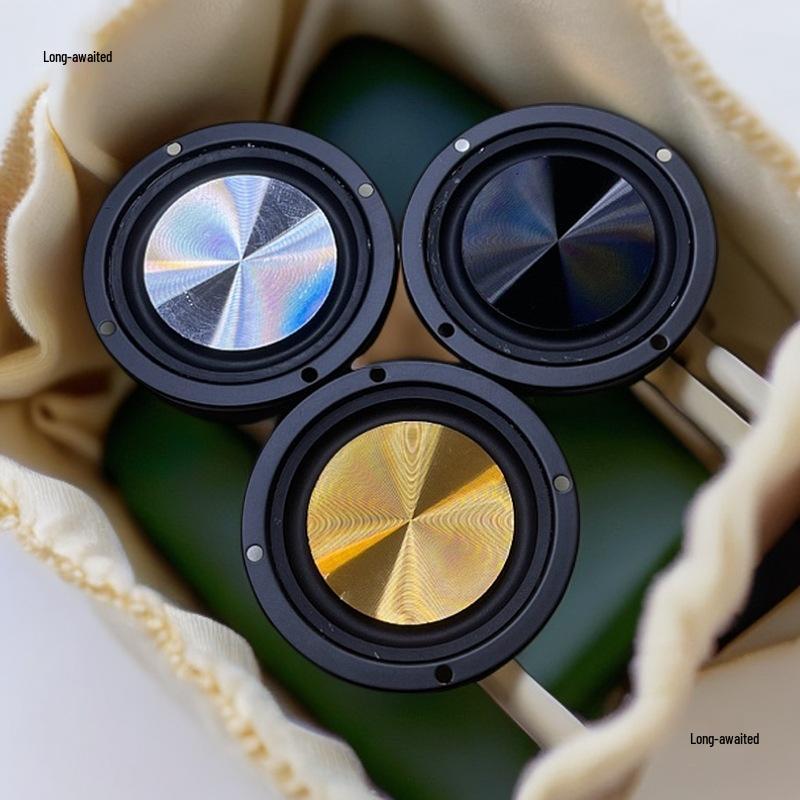 Радиатор с инвертированным краем для басового динамика 4" x 3" с кронштейном 5" x 6" для пассивных виброконусов - Аудиоаксессуар