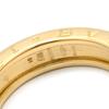 Bvlgari Кольцо B-zero1 XSRing 18K Желтое Золото #11(Размер Японии) массив