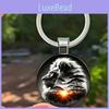 Lion Pattern Pendant Keyring With Zinc Alloy Material For Special Occasion Gifts