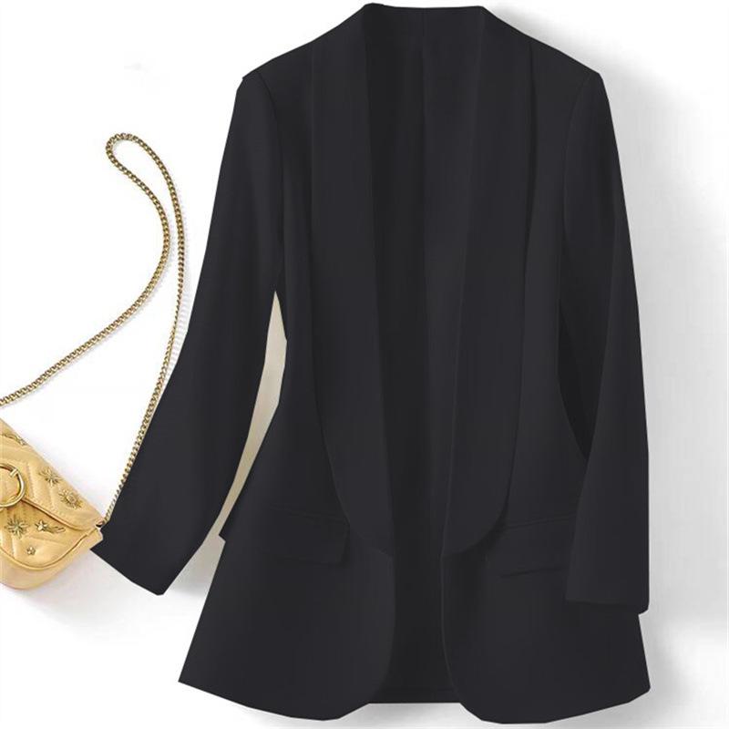 Женский блейзер в корейском стиле 2024: Модный британский повседневный костюмный набор для весны