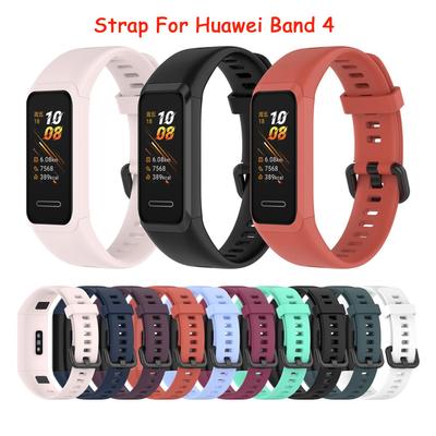 Силиконовый ремешок для Huawei Band 4, ремешок для часов, браслет для Honor Band 5i, сменный браслет