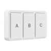 3 Way Scene Controllers Scene Switchs Button for ZigBee Scene Wall Switchs APP Control Button