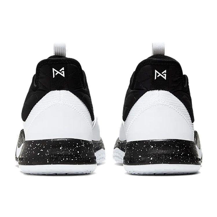 Nike PG 3 TB Белые мужские кроссовки Черные CN9512-108