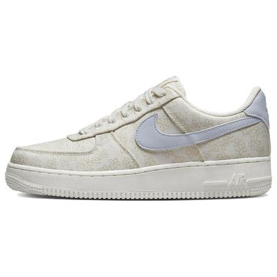 Air Force 1 07 SE жаккардовые женские кроссовки с цветочной вышивкой белые многоцветные футбольно-серые DR6402-900