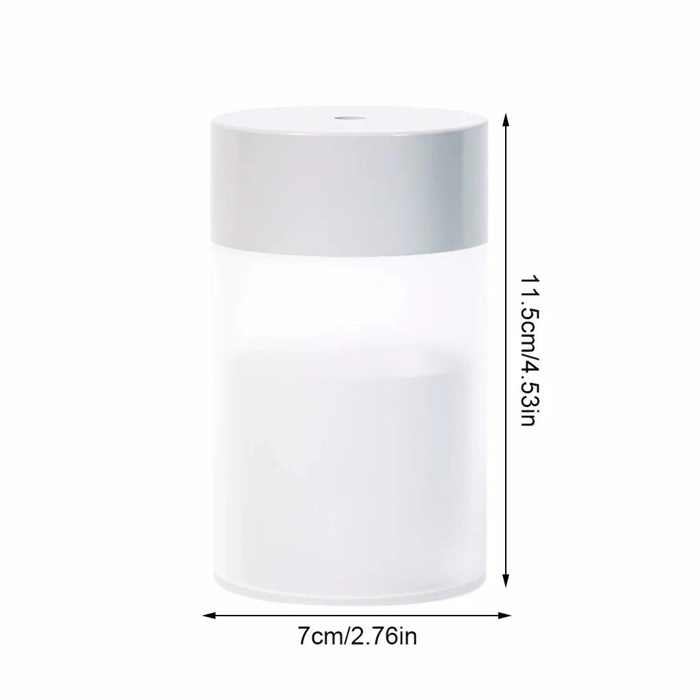 Мини-ультразвуковой увлажнитель воздуха, диффузор для ароматерапии, устанавливаемый на автомобиле, портативный спрей, USB-распылитель, ароматизатор, незаменимый, для семьи, спальни, 260 мл