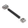 Face Massage Roller Double Head Metal Ridged Massage Roller for Arms Neck Face Whole Body