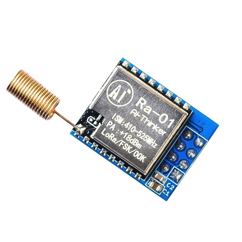RA-01 SX1278 LORA беспроводной модуль передачи с расширенным спектром 433M последовательный беспроводной модуль с расширенным спектром и пружинной антенной