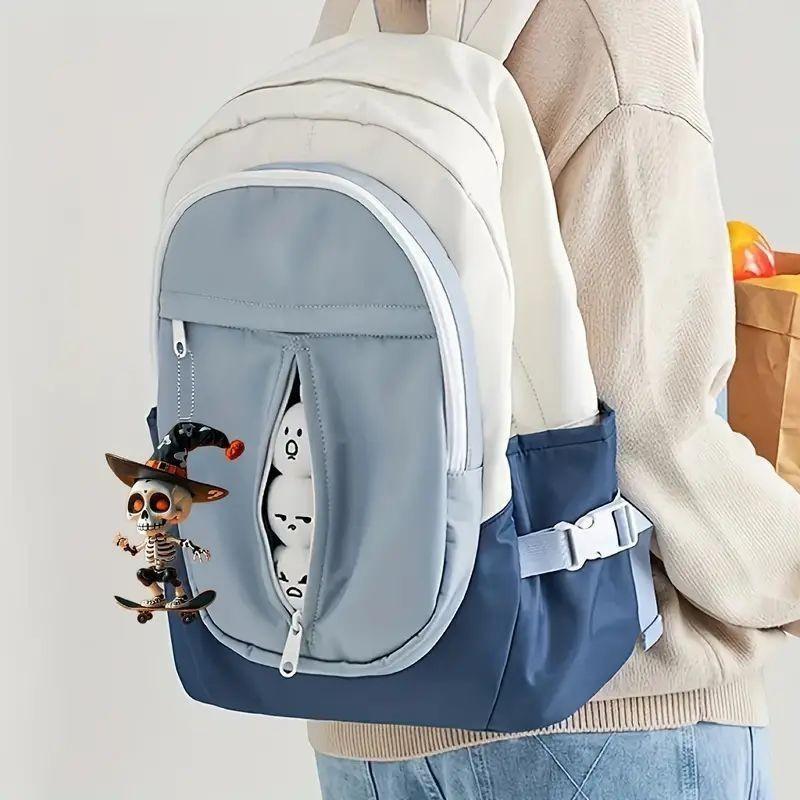 Skeleton 2d Acrylic Skateboard Design Halloween Car Pendant For Decoration