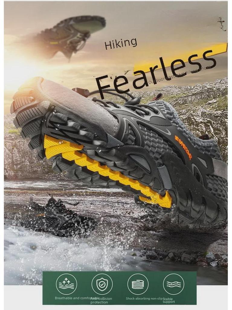 Мужские быстросохнущие спортивные сандалии: Идеально подходит для лета, плавания на открытом воздухе, рыбалки, пляжа и приключений на ручье.