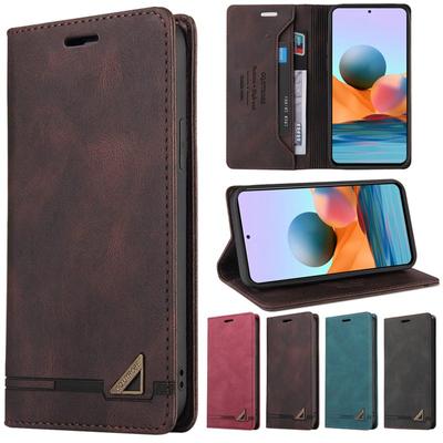 Кожаный чехол в деловом ретро-стиле для Huawei P40 Lite P40 P30 P20 Lite P Smart Flip Y5P Y6P Y7P Y7A, кошелек для OPPO A94 A93 A92S A73 A53 A32 A51