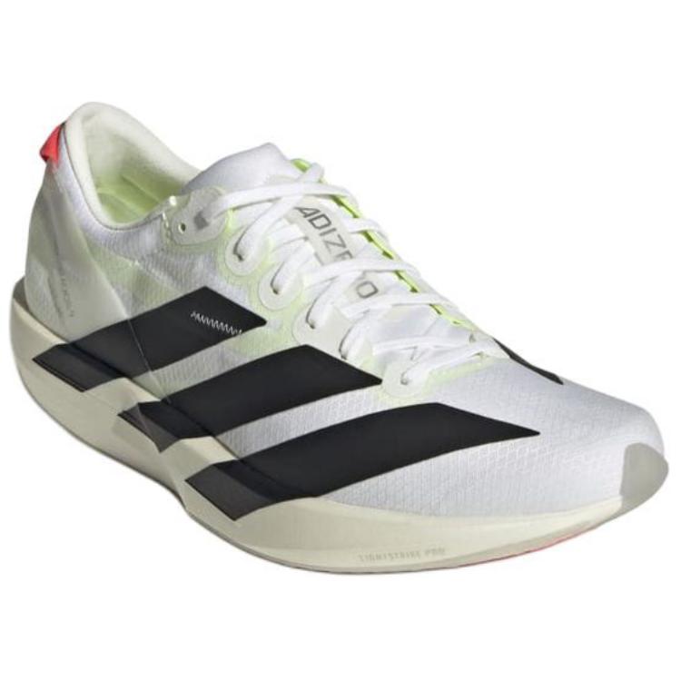 Adidas Adizero Adios 9 White Black Women Sneakers Cloud-White Core-Black Lucid-Red IF9418