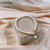 High Quality 14K Gold Filled Natural Freshwater Pearl Ladies Bracelet Promotion Jewelry Girlfriend Birthday Gift