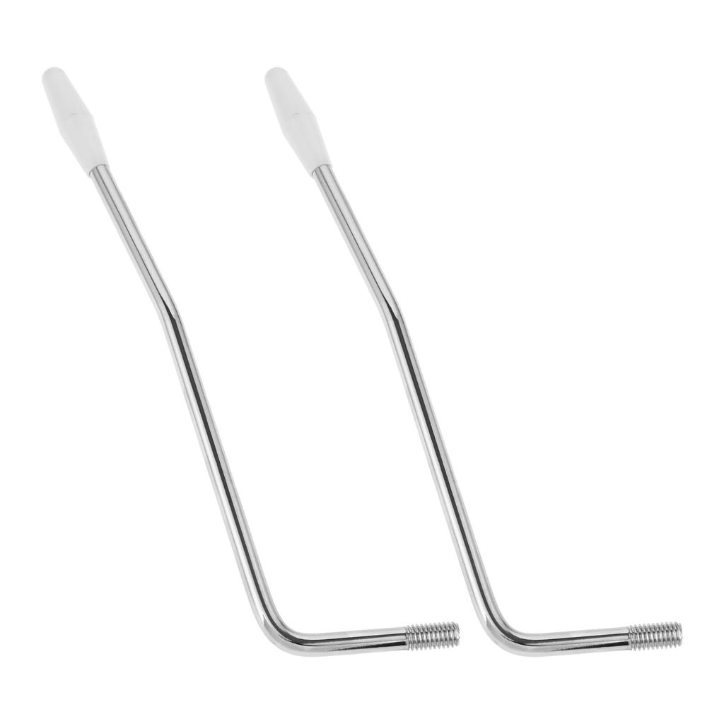 Dreld 6 мм рычаг тремоло из нержавеющей стали хромированный винтовой тип для бриджа оригинальный цвет для электрогитары Strat белый колпачок