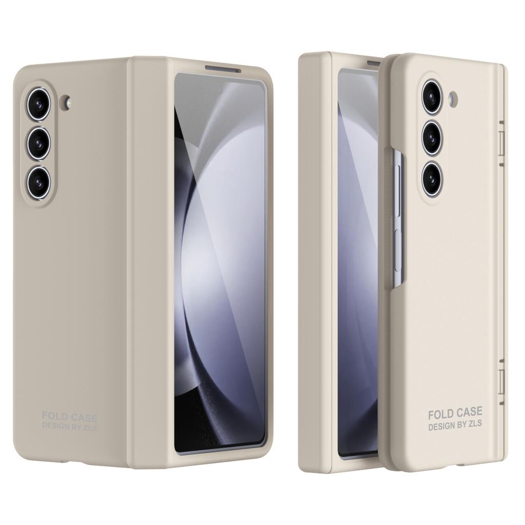 Для оригинального чехла с шарниром для Samsung Galaxy Z Fold 7 6 5 Жидкий силикон Броня Ударопрочный 360° Полный защитный чехол для экрана Fold7