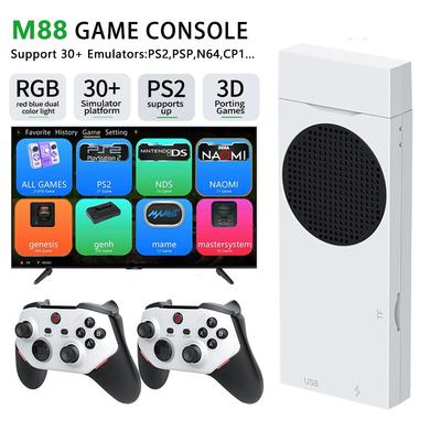 Ретро игровая приставка M88 с 40 000 встроенными классическими играми, 4K HDMI ТВ-выход, беспроводной контроллер 2.4G, 128 ГБ/256 ГБ ретро игровая консоль