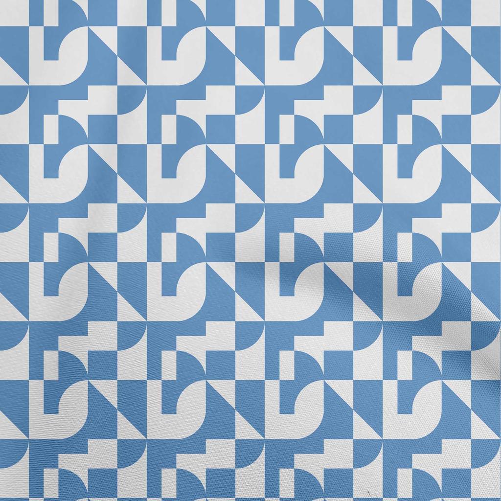 oneOone Cotton Flex Brown Fabric Geometrical Sewing Material Print Fabric By The Yard 40 Inch