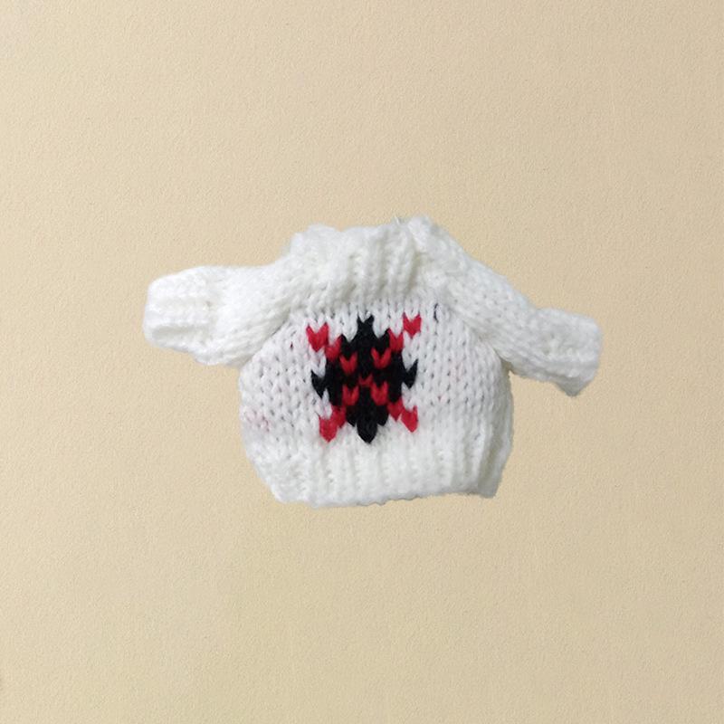 10 см Вест-хайленд-терьер Кукла-младенец Хлопковый Сменный Свитер