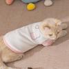 Pet Clothes Simple Contrasting Color BB Two Feet Traction Fleece Cat German Hairless Cat Autumn and Winter Cat Clothes