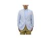 POLO RALPH LAUREN Seersucker Striped Size 0101942 Men's 3-Button Jacket/Blazer, L, Blue/White, [Used]