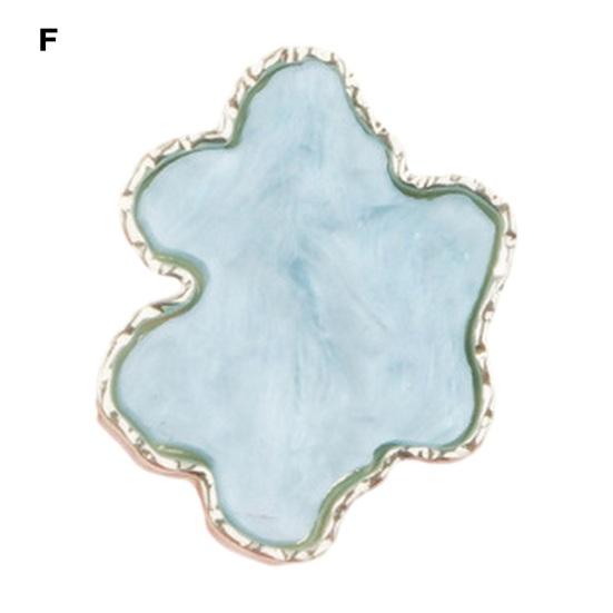 Ring Nail Coloring Palette Imitation Shell Easy To Use Beautiful Colors Manicure Tool Coloring Palette