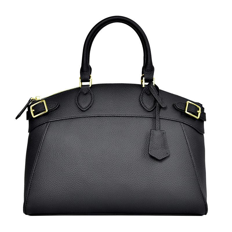 Женская сумка из натуральной кожи, женская новая большая сумка 2025 года, высококачественная кожаная сумка с верхним слоем, сумка через плечо, дорожная сумка