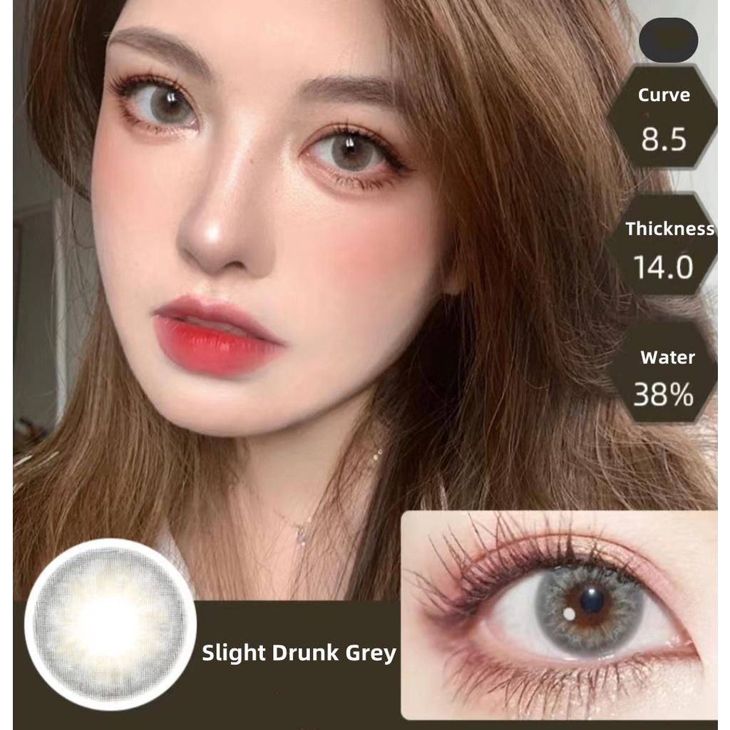 2 шт./пара линз, натуральные контактные линзы, красивые контактные линзы, цветные линзы для глаз, коррекция зрения (Dia:14мм)