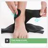 1 шт. высокоэластичный бандаж на лодыжку, поддержка лодыжки с застежкой, мягкий дышащий регулируемый компрессионный рукав для лодыжки