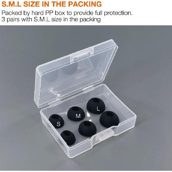 6X Сменные амбушюры для OnePlus Buds 3 / Buds Pro 3 / Nord Buds 3 / Nord Buds 3 Pro Наушники Амбушюра