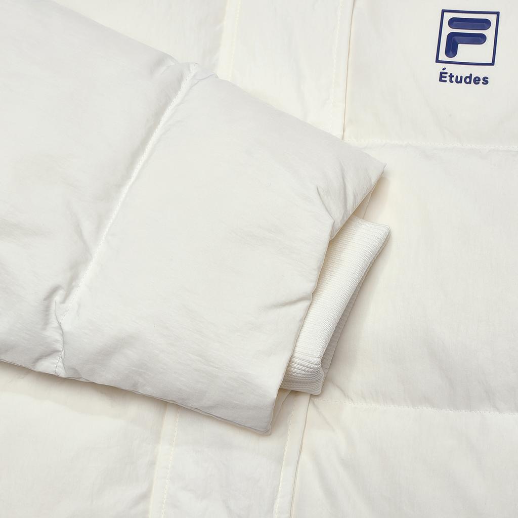 Fila Однотонная пуховая куртка с капюшоном Женские куртки Кокосово-белый F11W346906F-IV