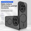 Матовый прозрачный магнитный чехол для телефона Magsafe черный для OnePlus 13 13R 13T 13S Ace 5 Pro Nord CE 5 беспроводная зарядка жесткий чехол