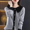 Pullovers Sweater 2022 Spring and Autumn New Sweater Knitwear Female Korean Solid Color Matching Long -sleeved Bottoming Sweater