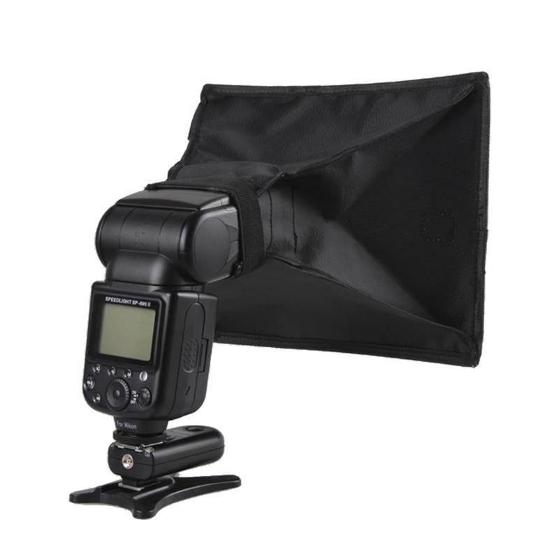 Универсальный складной рассеиватель для вспышки Softbox Professional Mini Photo Diffuser Soft Light Box для камеры Canon Nikon Sony