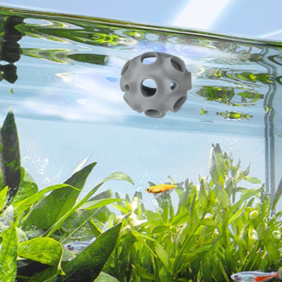 Плавающее укрытие для рыб и креветок, напечатанное на 3D-принтере, маленькое укрытие для рыб и креветок, полая пещера, обогащение, украшение для аквариума, аксессуары для аквариумов